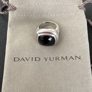David Yurman Large Black Onyx Albion Ring